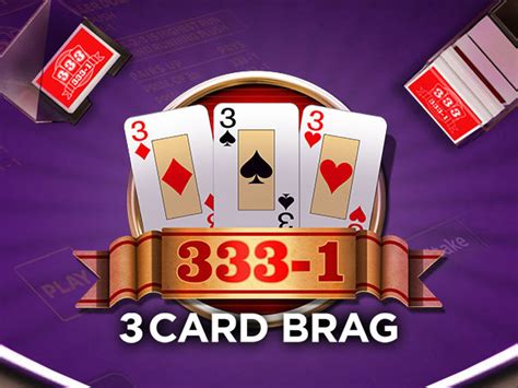 You must use the first card dealt to get to the one directly below it. More Information on 3 Card Brag Table Game | PlayNow.com