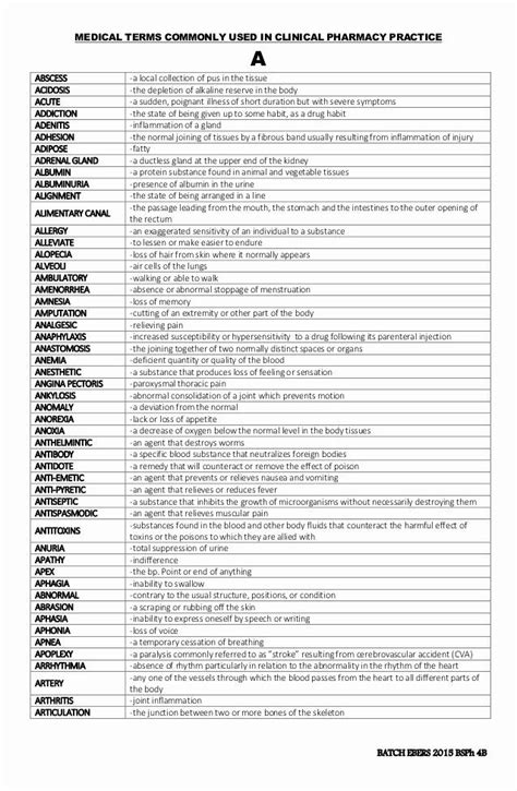 Free Printable Medical Terminology Worksheets Printable Blank World