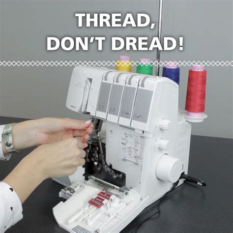 How To Thread An Overlocker Weallsew Sewing Basics Sewing Machines