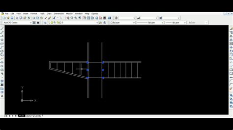 Cantilever Beam Detail Is Given In This Autocad Drawi