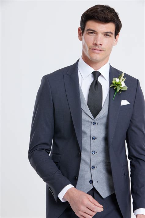 Jonny Charcoal Grey 3 Piece Wedding Suit Tom Murphys Formal And Menswear