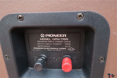Pioneer Hpm 1100 Speakers Photo 4179313 Us Audio Mart