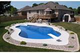 Pictures of Above Ground Pool Landscaping Rocks