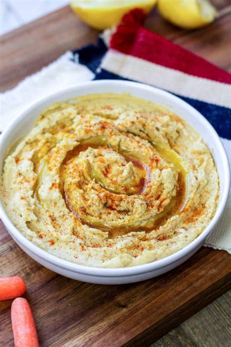 Zesty Lemon Hummus Recipe By Blackberry Babe