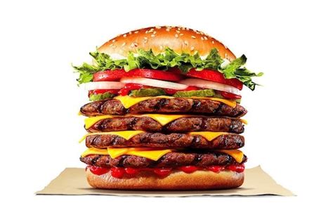 le plus gros burger jamais inventé par burger king