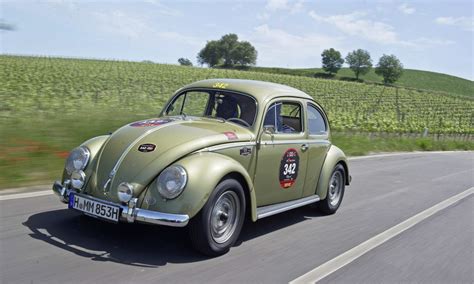 Volkswagen Has Entered Two Vintage Beetles In The Mille Miglia To Honor
