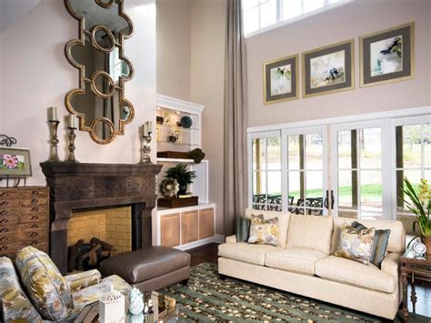 Cozy Yet Elegant Living Room Sandy Kozar Hgtv