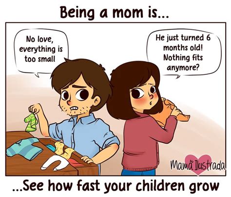 Mom Illustrates Her Everyday Motherhood Problems