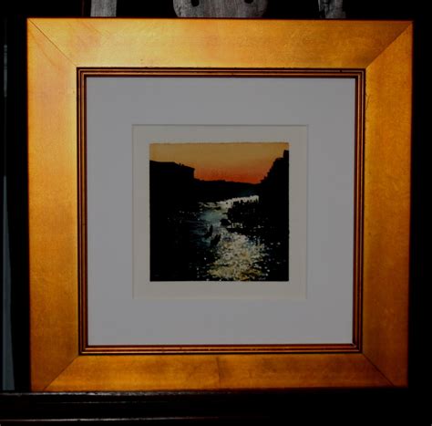 Modern picture frame golden copper spiral twist helix for 4x6 photo. Judy Roets Custom Framing: Frame PF9892 Wood frame, color ...