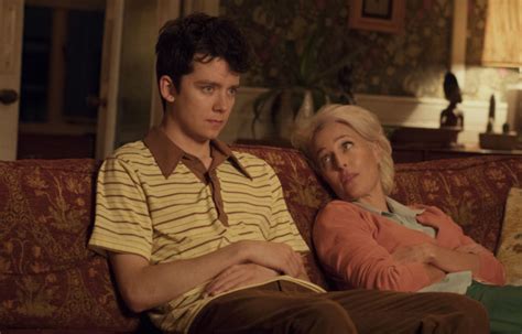 Netflixs Sex Education Asa Butterfield And Gillian Anderson On