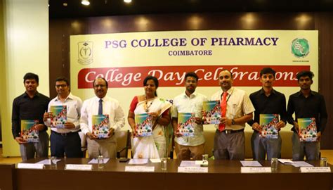Campus at peelamedu, coimbatore, along with other medical institutions. PSG College of Pharmacy