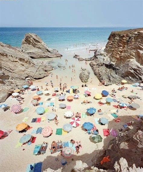 Sundays On The Italian Riviera Beach Slim Aarons Dream Holiday