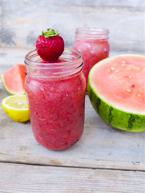 Strawberry Watermelon Cooler — Project Sunny