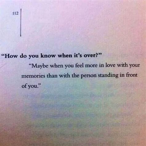 Knowing When Its Over Quotes Quotesgram