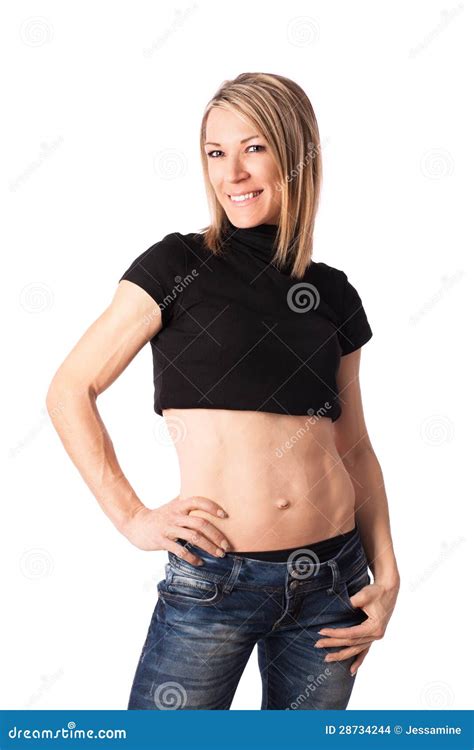 Young Fit Woman With Toned Body Stock Images Image 28734244