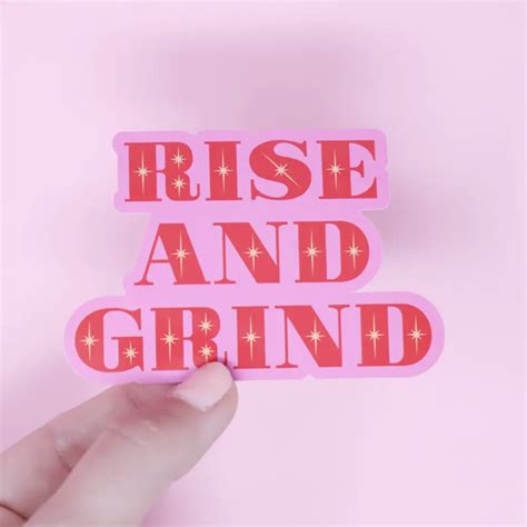 rise and grind sticker ida red general store