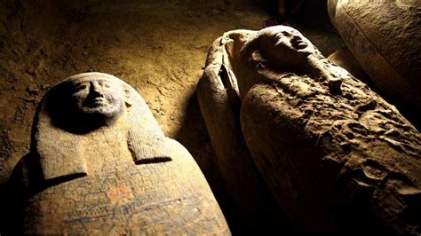 egypt tomb sarcophagi buried for 2 500 years unearthed in saqqara bbc news