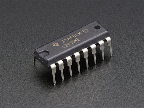 L293d Motor Driver Working Operation