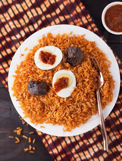 How To Cook Jollof Rice With Egg Or Boiled Egg Jollof Rice Recipe
