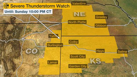 The Weather Channel On Twitter Severe Thunderstorm Watches Are In