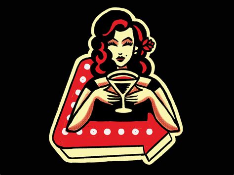 Martini Girl By Hans Bennewitz On Dribbble