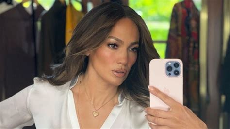 Una Reina De Las Selfies Jennifer Lopez Se Puso Más Sensual Que Nunca
