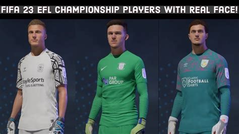 fifa 23 all efl championship players with real face pt 1 youtube