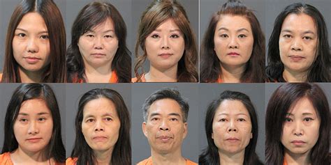 Multiple Arrests Made In Area Massage Parlor Prostitution Ring