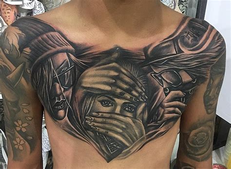 However, it refers to a particular style of hispanic gang life. Mob Chest Tattoos • Arm Tattoo Sites