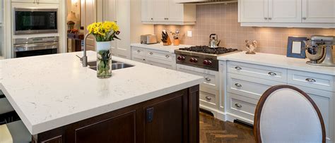 Ideal for countertops, statement islands, and backsplashes, this. Quartz Countertops | Carrara Grigio White Quartz | Q ...