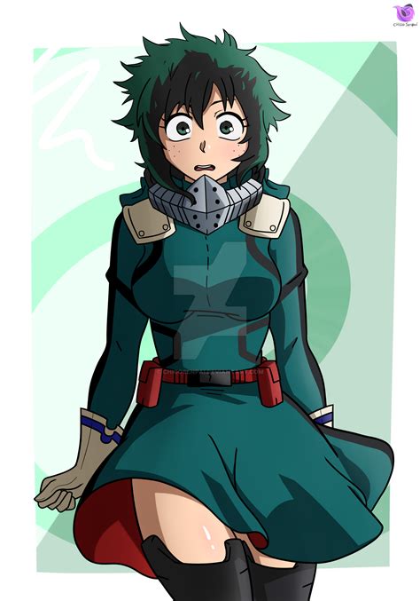 Rule 63 Midoriya Izuku By Chigosenpai On Deviantart