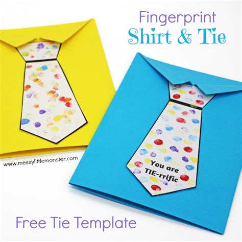 Each of these card involves a fun art process, and is the perfect accompaniment to the gift your child will give to dad on his special day. Homemade Cards for Father's Day - How Wee Learn