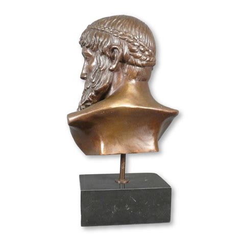 Bronze Statue Bust Of Zeus Sculptures