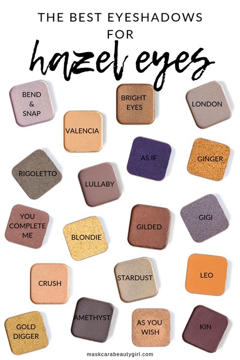 Bronze eyeshadow for hazel eyes. Eyeshadows that Will Make Hazel Eyes Pop - Maskcara Beauty ...