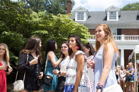 Photos Uga Panhellenic Sorority Recruitment Aug 7 Multimedia