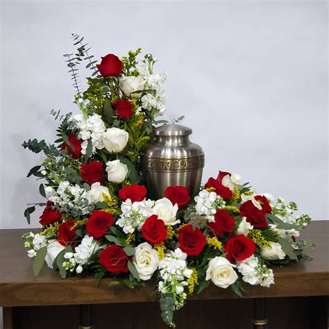 Unlike flower wreaths, floral baskets can be sent directly to the church, funeral parlor or the home of the deceased. Regal Remembrance Urn Spray in Albuquerque, NM | Flowers ...