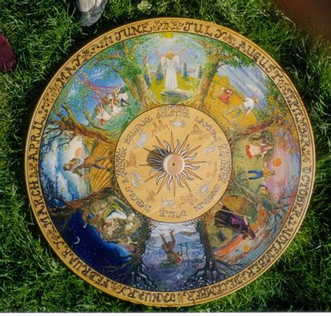 The Wheel Of The Year Samhain Jahreskreisfeste Jahreszeiten Mystisch