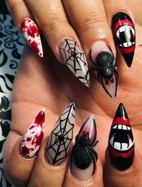 The Best Halloween Nail Ideas In 2019 Stylish Belles Halloween Nail