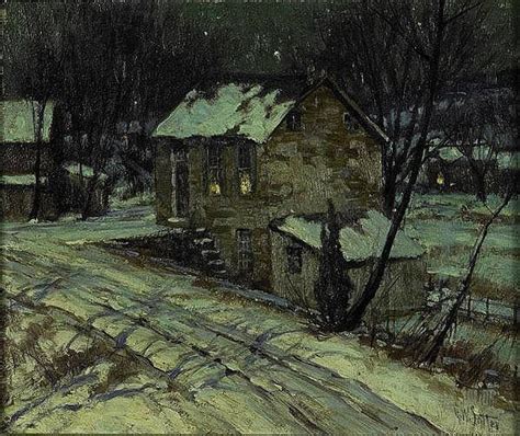 Sold Price George William Sotter American 1879 1953 A Little House