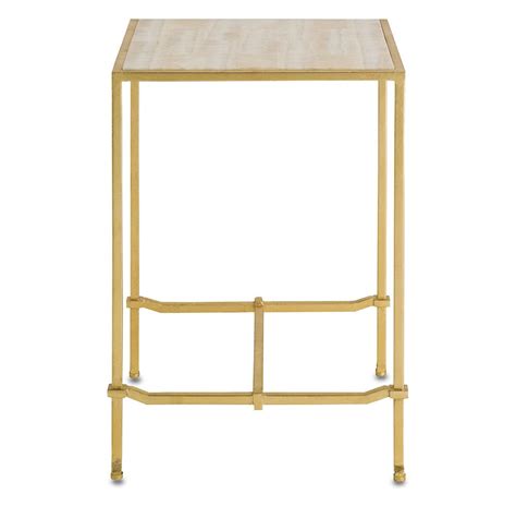 Classic Gold Leaf Frame Hollywood Regency Side Table Kathy Kuo Home