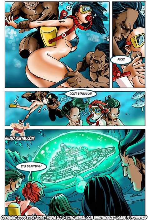 The Adventurers Underwater Lovin Comic Porn Hd Porn Comics