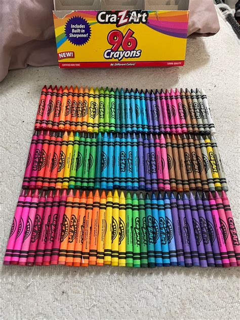 The Big 96 Cra Z Art Crayon Collection By Krazeekartoonz On Deviantart