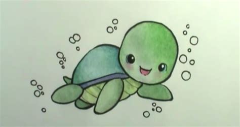 Https://techalive.net/draw/how To Draw A Cute Turtle
