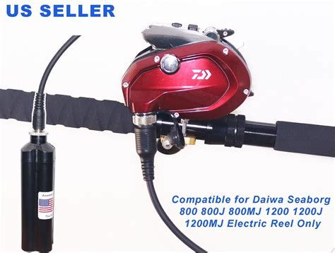 Power Cable For Daiwa Seaborg Mj Mj Electric Reels Cord Ebay