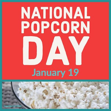 National Popcorn Day (January 19) — Quotes, Jokes, and Fun Facts