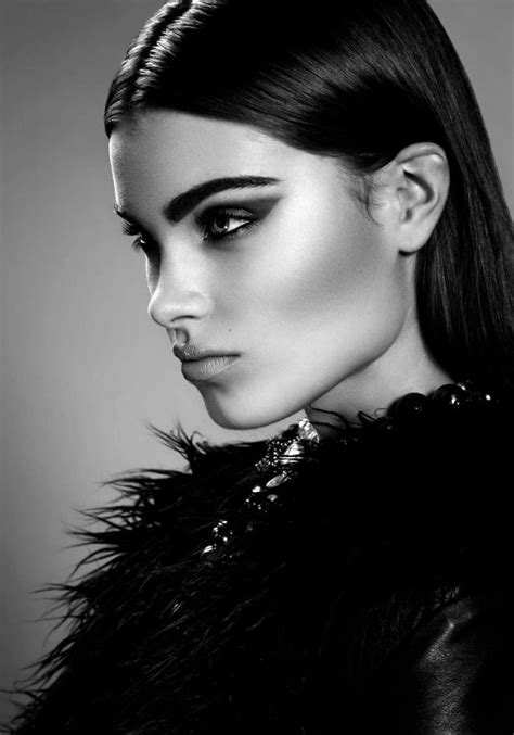 Love The Makeup Beauty Makeup Photography Portrait Black And White