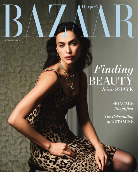 Irina Shayk Graces Harpers Bazaar Us 2023 Cover Story