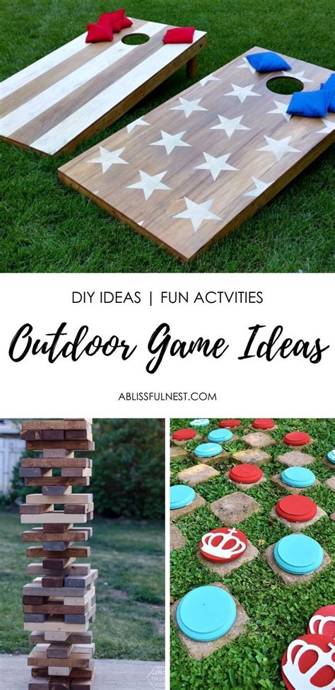 The Best Diy Outdoor Game Ideas Diy Yard Games Fun Diys Diy Outdoor