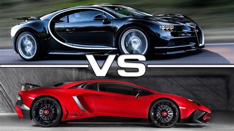 Bugatti Chiron Vs Lamborghini Veneno Race Youtube