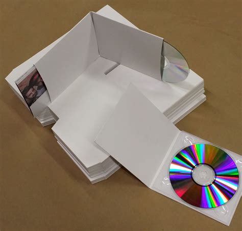Every now and again i run into some really cool ideas and this is one of them. DIY CD Case White Flats for 4 Panel Wallets or Digipaks with FREE Shipping Worldwide :: CD-DVD ...